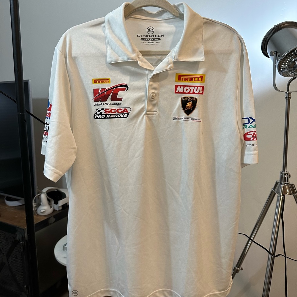 Lamborghini Squadra Corse/DXDT Racing Stormtech polo